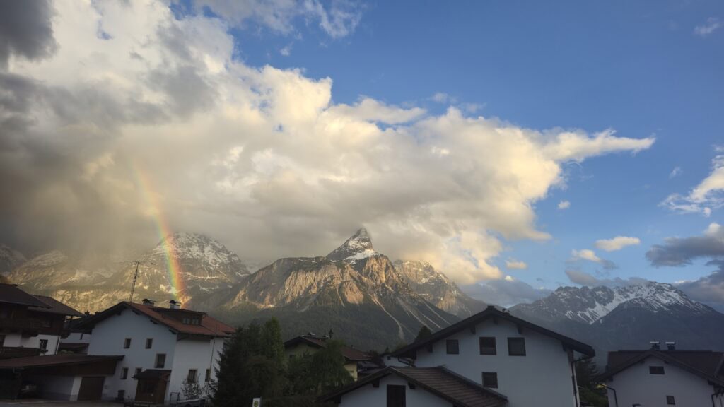 Traumhafte Bergkulissen